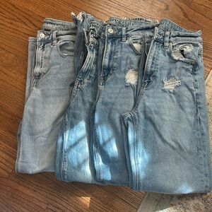 American Eagle jean bundle (size 4)